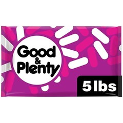 GOOD & PLENTY , Fat Free, 5 lb Bulk Bag