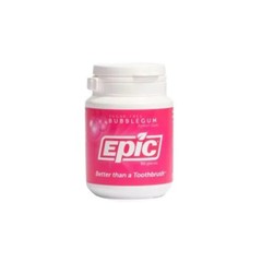 Xylitol Sugar-Free Bubblegum 50 Count by Epic Dental