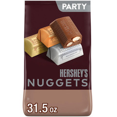NUGGETS Assorted Chocolate Candy Party Bag, 31.5 Oz