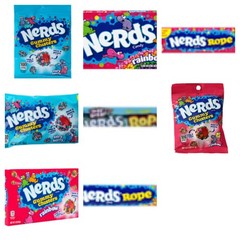TikTok Viral! Nerds Gummy Clusters & Ropes – 10 Bag Variety Pack – RARE FLAVORS