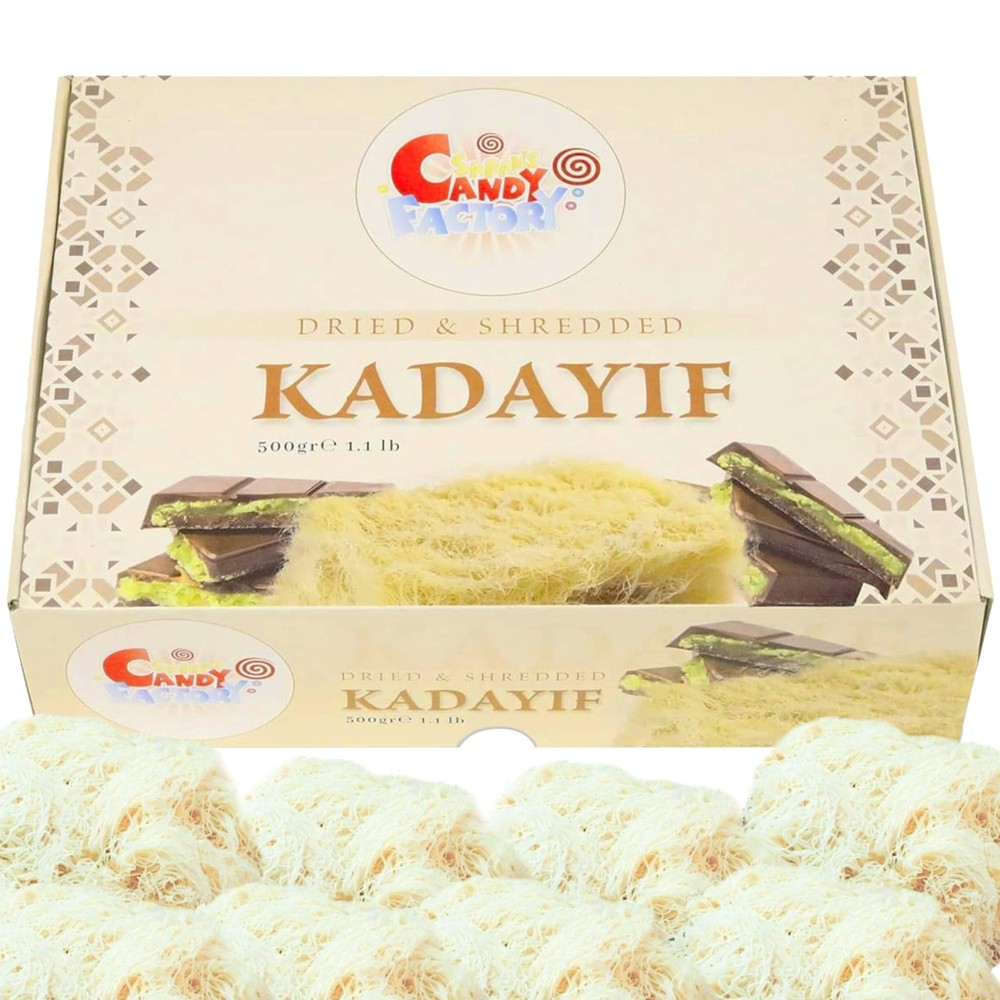 Kataifi Shredded Phyllo Dough Middle Eastern Dessert Ingredient 16Oz