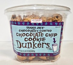 Trader Joe’s Chocolatey Coated Chocolate Chip Cookie Dunkers Bundle 24oz 680g