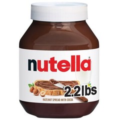 Nutella Hazelnut Spread With Cocoa For Breakfast, Holiday Baking And Desserts,
