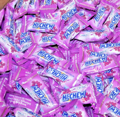 8 pounds Grape Hi-Chew Candy Fruit Chews in bulk- 128 ounces NEW & FRESH