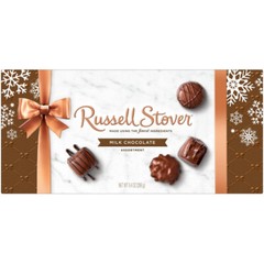 RUSSELL STOVER – Finest Milk Chocolate Assortment Box – 8 Flavors – 16 Pieces