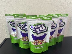Andersen’s Crazy Candy Freeze-Dried Tangy Tart Sweet Flavor 4.1oz (Lot Of 5)