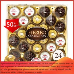 Ferrero Rocher Collection Assorted Candy Chocolates Variety Pack – 9.1oz