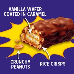 2 pack Cadbury Mr. Big Full Size Chocolate Bars, Individually Candy -8x50g