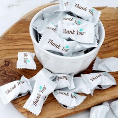Thank You Candy Buttermints, 8 Ounce Mint Bulk Bag, Approximately 60 8