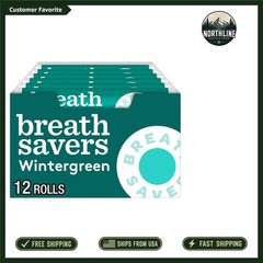 Individual Rolls of Wintergreen Sugar Free Mints – Freshness Anytime, Anywhere