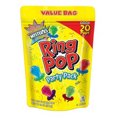 Ring Pop Individually Wrapped Bulk Lollipop Variety Party Pack – 20 Count Sucker
