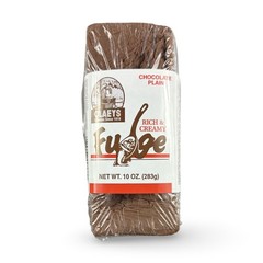 Claeys Rich & Creamy Fudge – Huge 10 oz Brick | Choose Chocolate, Peanut Butter,