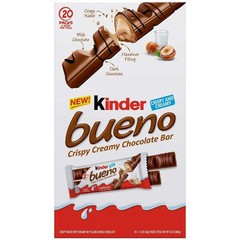 Kinder Bueno Crispy Creamy Chocolate Bars 1.5 oz 20 Count New