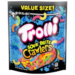Delicious Sour Brite Crawlers Gummy Worms – 28.8 oz – Shareable Fun for All Ages