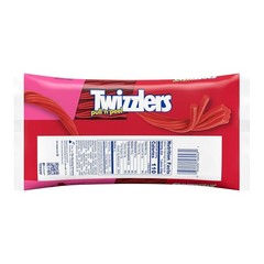 TWIZZLERS PULL ‘N’ PEEL Cherry Flavored Licorice Style, Chewy Candy Bag, 14 Oz