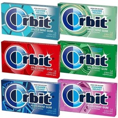 Orbit Gum Variety 6 Pack, Sugar Free Gum, 14 Piece Per Pack (Pack of 6)…