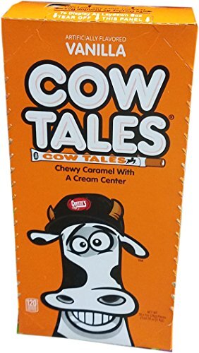 Goetze’s Cow Tales Chewy Caramel With A Creme Center 36 Count 1 Ounce Pieces