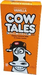 Goetze’s Cow Tales Chewy Caramel With A Creme Center 36 Count 1 Ounce Pieces