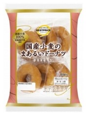 Top Value Japanese Wheat Round Donuts (6 pieces) Japanese Snack Kashi