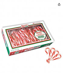 Spangler Mini Christmas Candy Canes ~ 40 Count