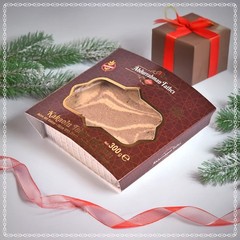 Halvah with Cocoa, 10.6oz, Turkish Halva, Tahini Halva
