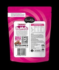 Darrell Lea Raspberry Bullets Milk Chocolate, Palm Oil Free, 204g Bag