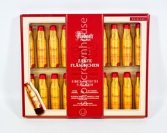 Asbach 20-Piece German Brandy Dark Chocolate Zarte Fläschchen Liquor box 09/2026