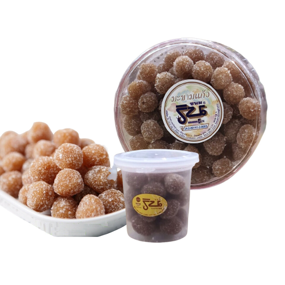 Tamarind Candy Balls Fruit Snacks Sweet Sour Spicy Sugar Healthy Camping Jars