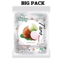 Chewy Candy Milk Toffee Haoliyuan Thai Taro Dessert Flavor Fruit 360g Big Pack