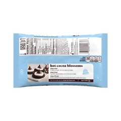 HERSHEY’S KISSES Hot Cocoa Flavored Milk Chocolate Christmas Candy Bag 9 oz