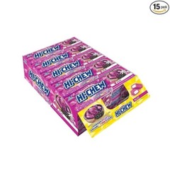 HI-CHEW ACAI – Box of 15 Sticks, 1.76oz ea | Unique Fun Soft & Chewy Taffy