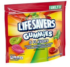 Life Savers Gummies 5 Flavors Gummy Candy Family Size 26 oz Bag 2 Pack Party
