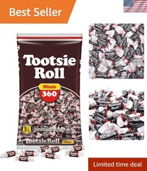 360 Count of Chewy Chocolate Candy – Individually Wrapped, Gluten-Free Delight