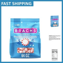 Brach’s Star Brites Peppermint Candies – Perfect for Every Occasion, 360ct Bag