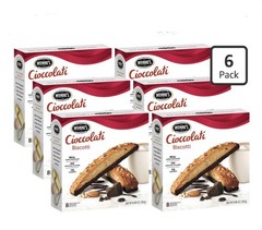 6x Nonni’s Cioccolati Dark Chocolate Biscotti 6.88oz 6 Pack