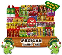 Mexican Candy Assortment Snacks Pack – Variety of Spicy, Sweet, and Sour Cand…