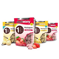 Guilt-Free Meringue Cookies, Keto Snacks with Low Carb and Gluten-Free Options