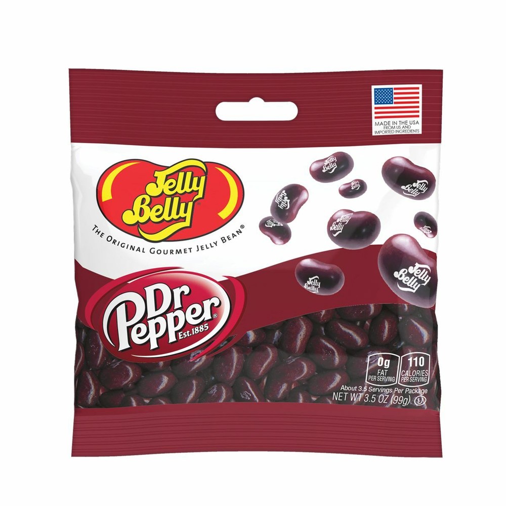 DR. PEPPER – Jelly Belly Beans 3.5oz – FRESH – BAGS/BULK – SHIPS FREE