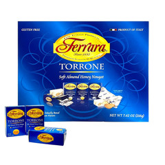 Torrone Nougat Candy, 18 Assorted Pieces (Ferrara) NET WT 7.62 216G