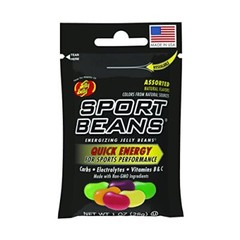 Jelly Belly Sport Beans – Energizing Jelly Beans – Assorted Flavors Pack of 24