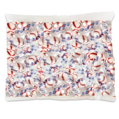 King Leo Soft Peppermint Puffs Hard Candy 1 lb bag Individually Wrapped Bulk