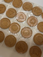 Dalgona Candy from Squid Games Korean Honey Comb Cookie