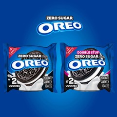 OREO Zero Sugar and OREO Double Stuf Zero Sugar Chocolate Sandwich Cookies Va…