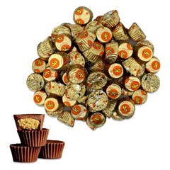 (7 Pounds) REESE’S Peanut Butter Cups, Milk Chocolate, Bulk Miniatures Candy BAG