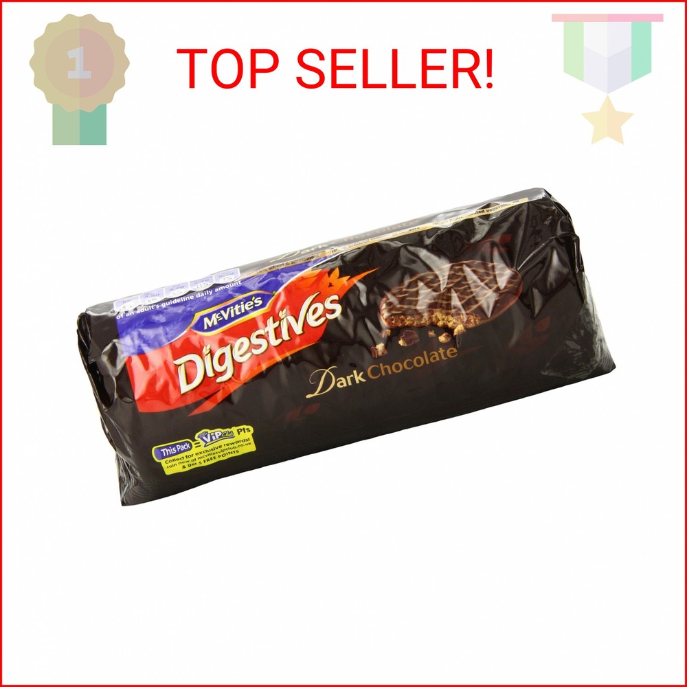 McVitie’s Digestives Roll Wrap, Dark Chocolate, 10.5-Ounce