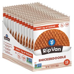 8 Pack – RIP VAN WAFELS LOW SUGAR SNICKERDOODLE 1.16 OZ