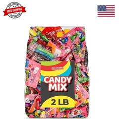 Bulk Candy Individually Wrapped 2 LB, Candy Variety Pack for Pinata, Goodie B…