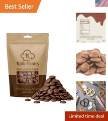 1 LB Merckens Chocolate Melting Wafers – Ideal for Professional and Home Baking