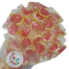 WATERMELON JELLY FRUIT SLICE INDIVIDUALLY WRAPPED