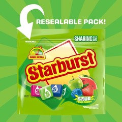 Sour Chewy Fruit Candy – 15.6 oz Multi-Flavor Resealable Bag for Sharing